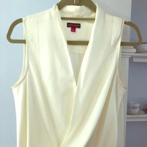 Vince Camuto silky white top